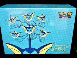 Pokemon TCG 2024 Eevee GX Gift Box- Vaporeon Box Exclusive (Chinese)
