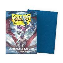 Cobalt & Silver Dual Matte Sleeves