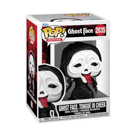 Ghost Face- Tongue in Cheek #2035