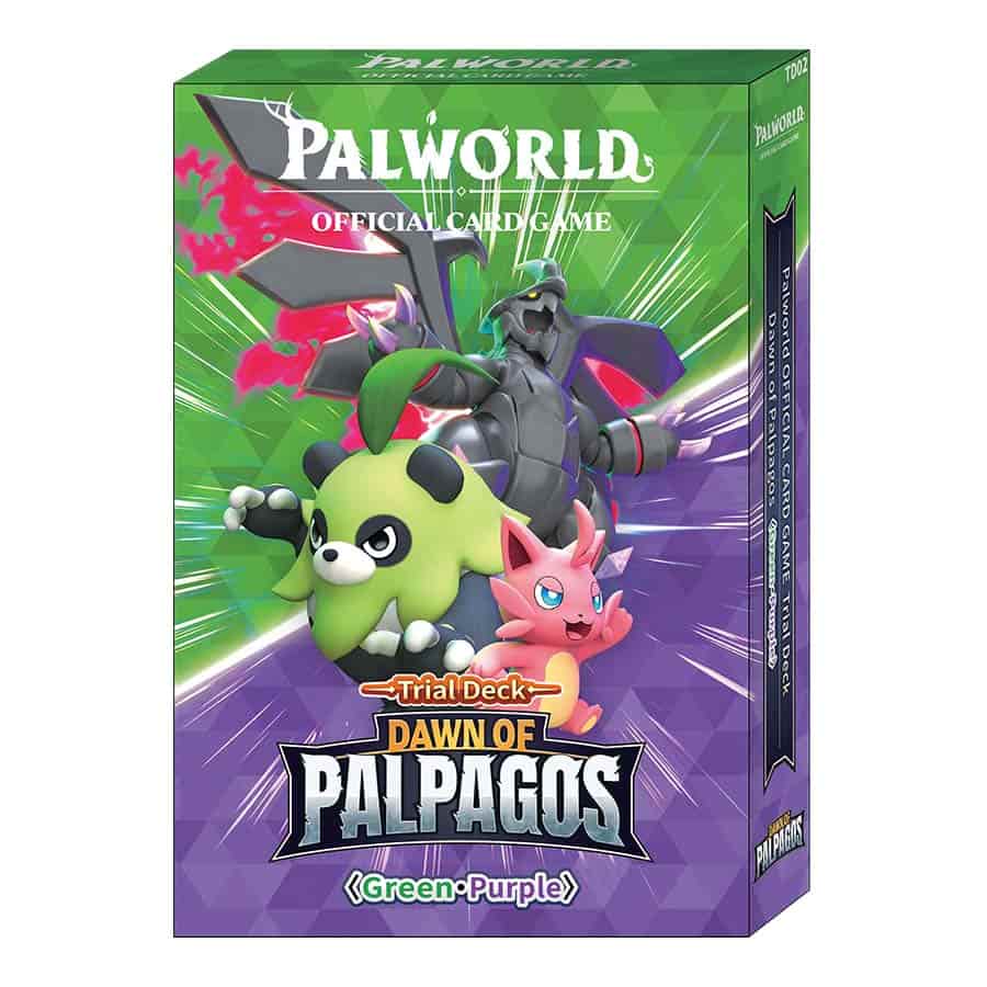 Palworld: Dawn of Palpagos Trial Deck(Green/Purple)