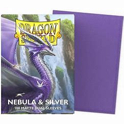 Nebula & Silver Dual Matte Sleeves