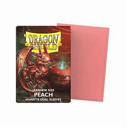 Peach Dual Matte Sleeves